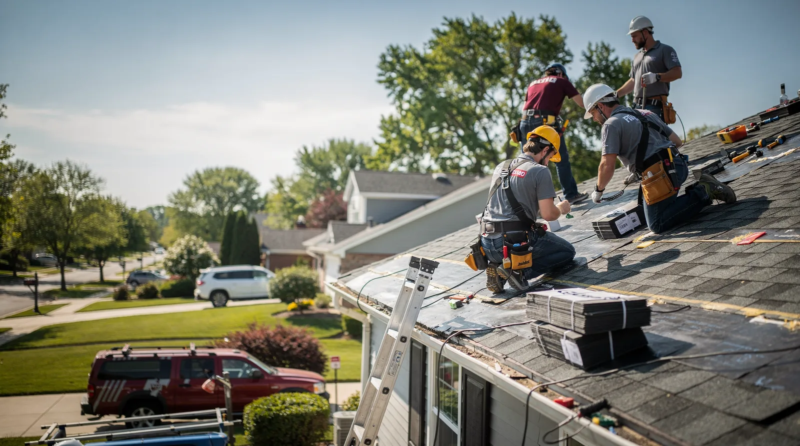 Roof Repair in Lane, IL around you